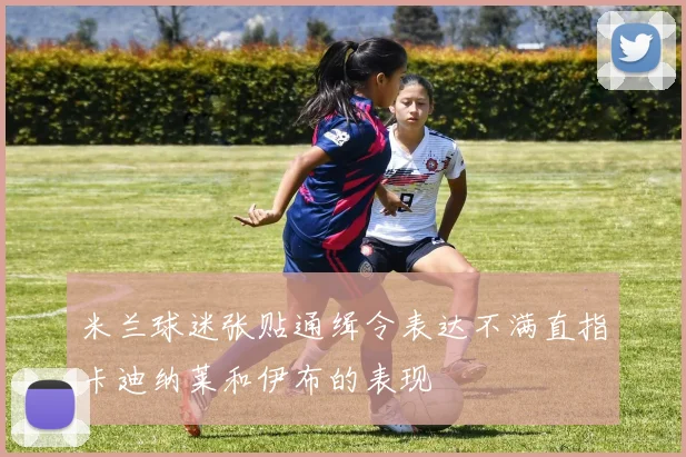 米兰球迷张贴通缉令表达不满直指卡迪纳莱和伊布的表现